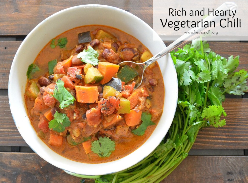 Vegetarian Chili Fresh and Fit