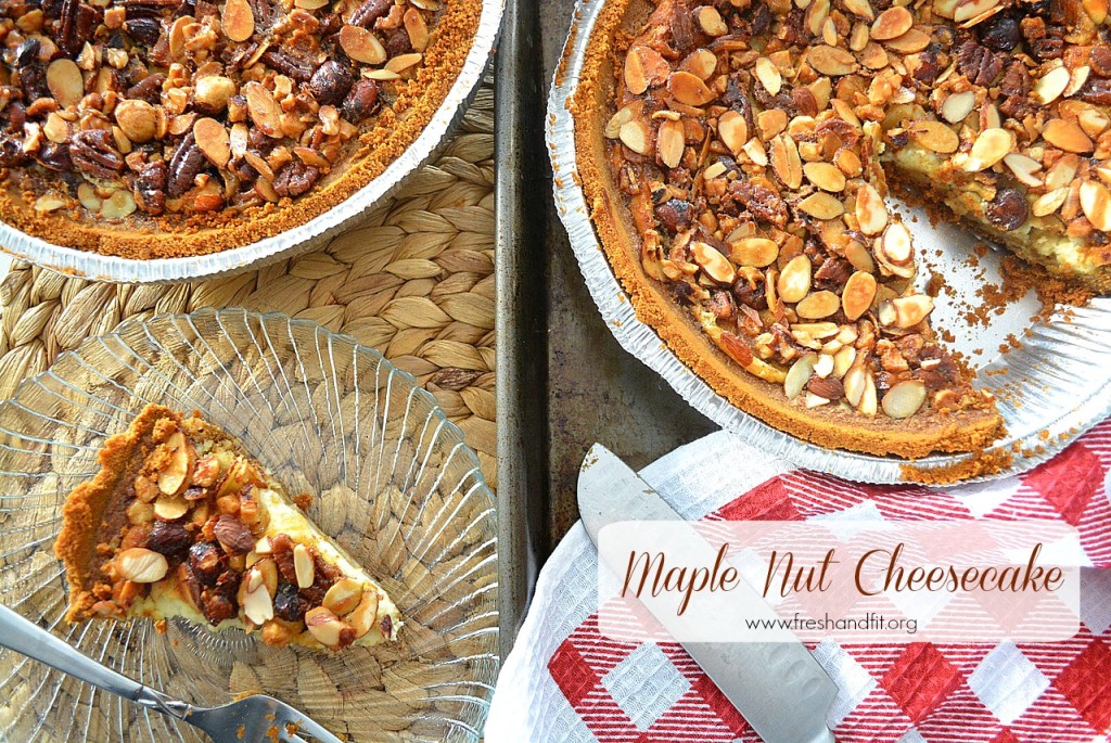 Maple Nut Cheesecake FF