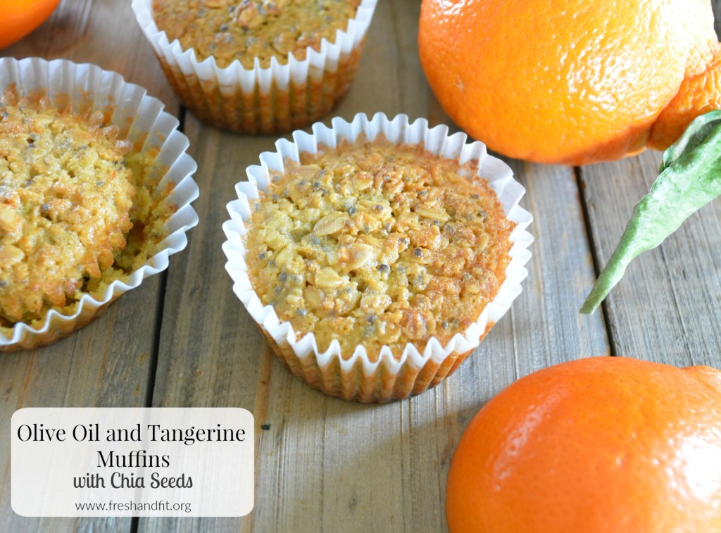 Olive Oil and Tangerine Muffins