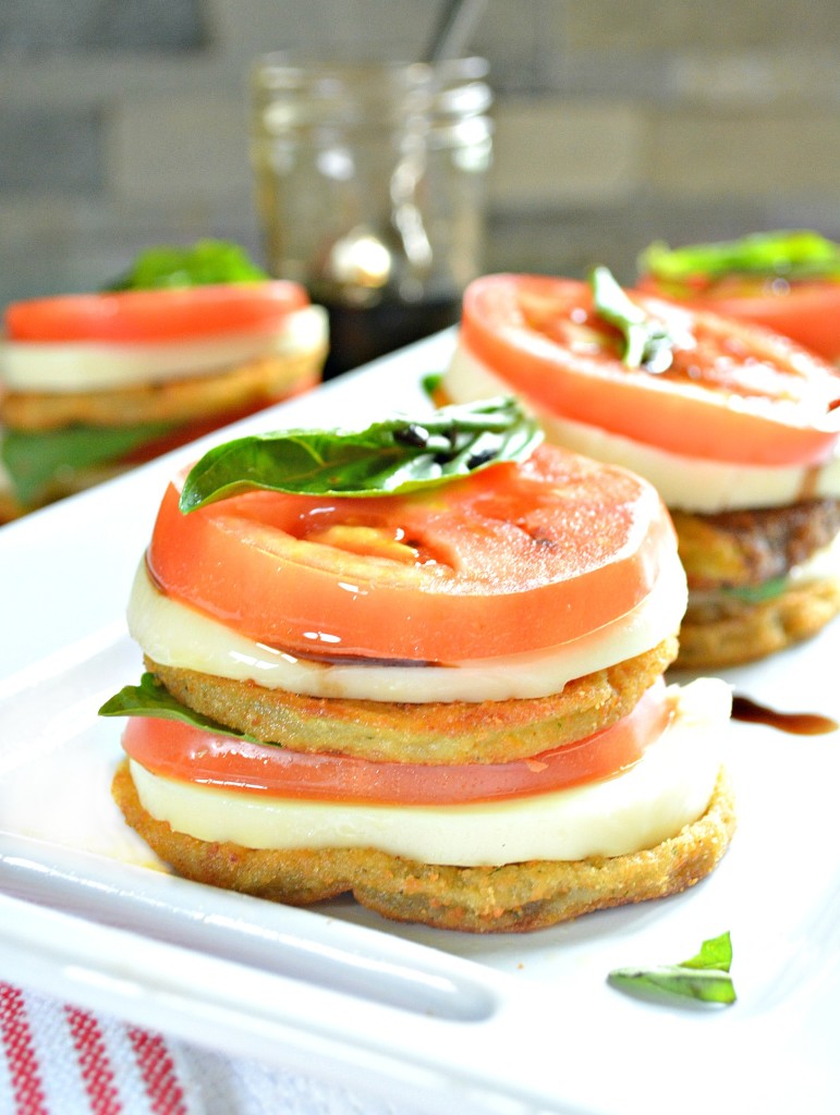 Eggplant Caprese Stacks 1