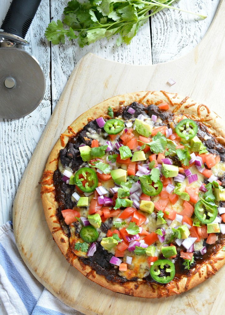 Mexican Style Veggie Pizza Featuring Better Bean Co Beans Fresh And Fit