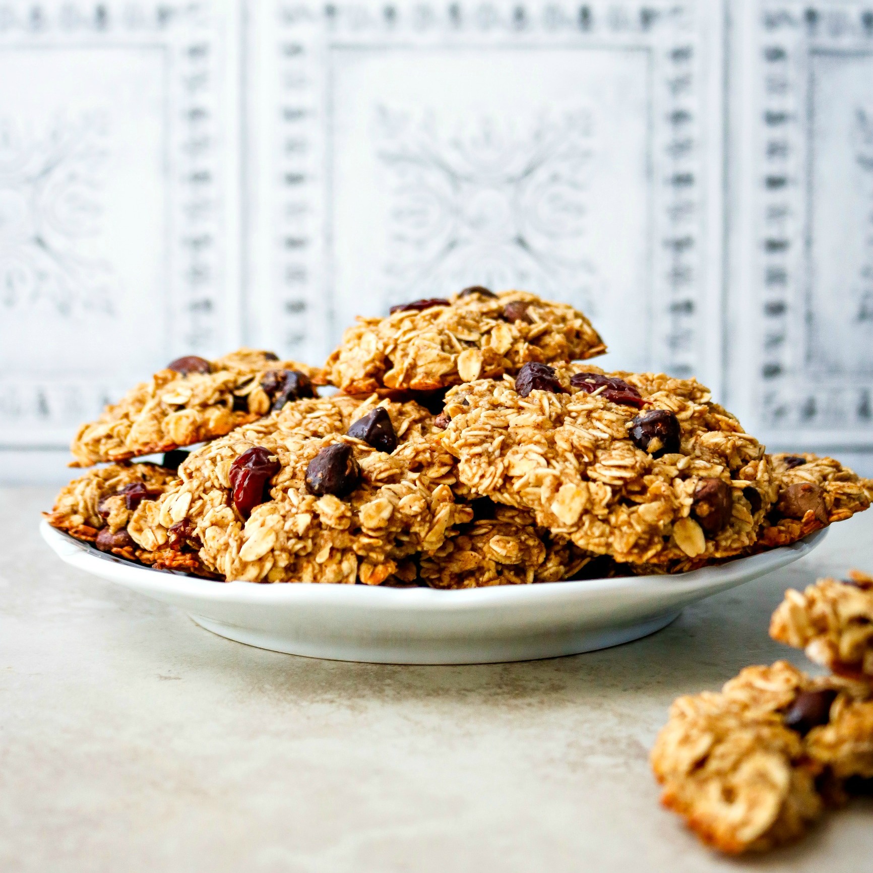 Cherry Chocolate Breakfast Cookies